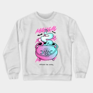 Witches cauldron Witch Witchcraft Crewneck Sweatshirt